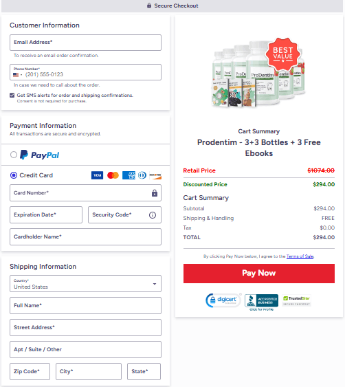ProDentim-Secure-Checkout